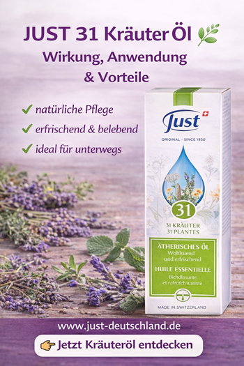 31 Kräuteröl Wirkung Anwendung Vorteile